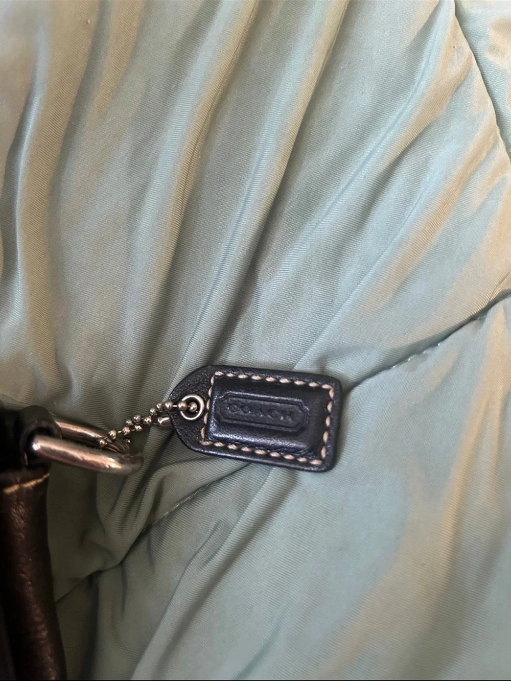 Vintage 2004 black Coach soft Soho shoulder/crossbody bag